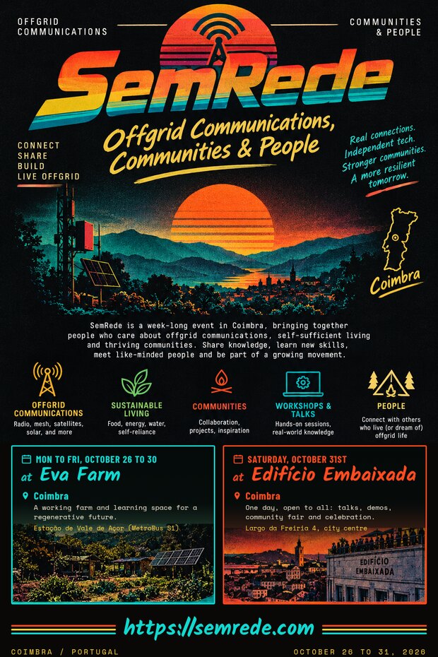 The SemRede 2026 flyer